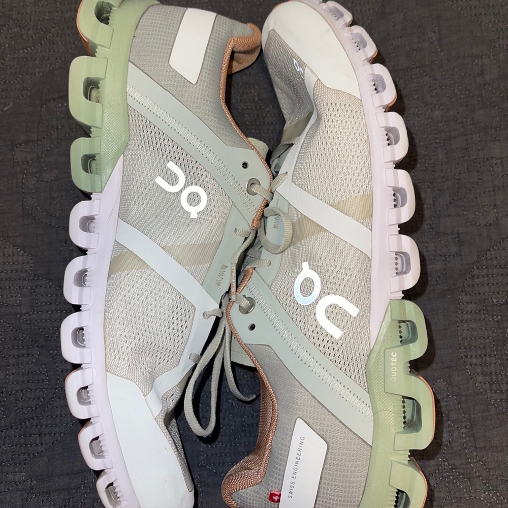 On cloud shoes